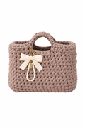 CozyLoops Mini Tote – Soft Beige